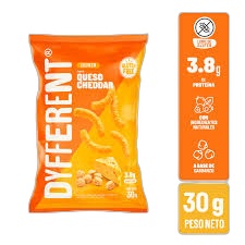 Dyfferent Crunch Garbanzo Cheddar 30 gr