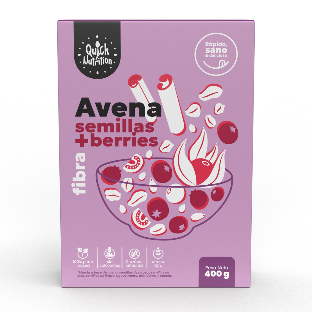 Quick Nutrition Avena Berries 400 gr