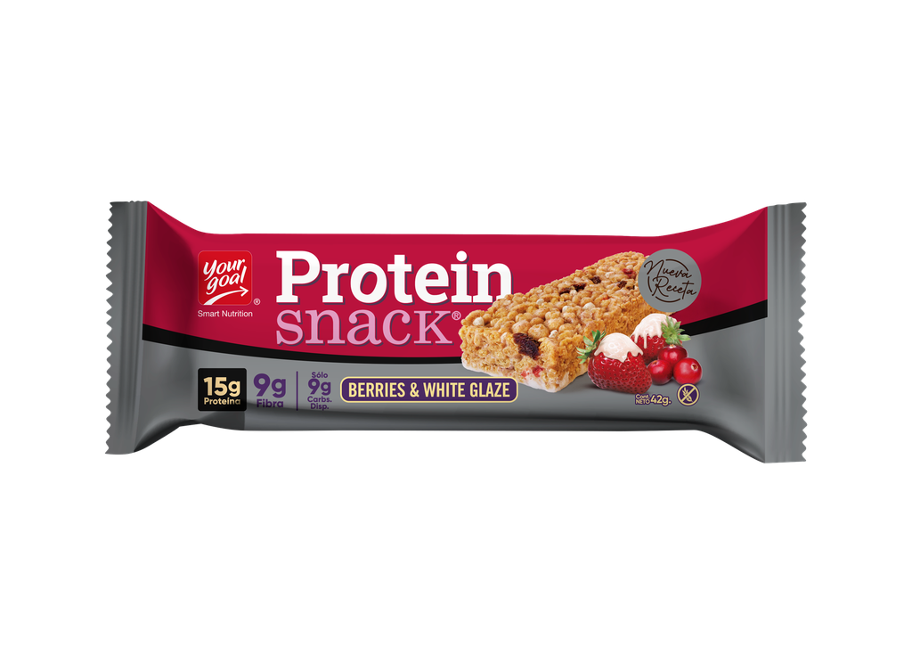 Your Goal Protein Snack Berries & White Glaze