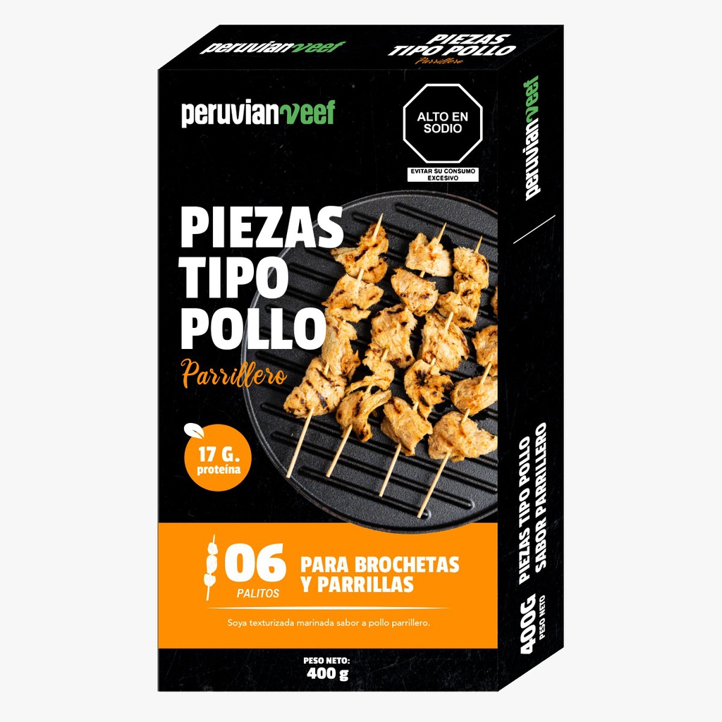 Peruvian Veef Pieza Tipo Pollo 400gr