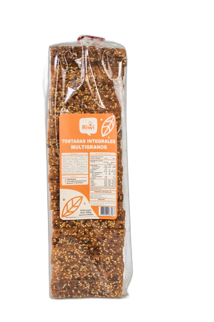 Riwi Pan Multigranos 400gr