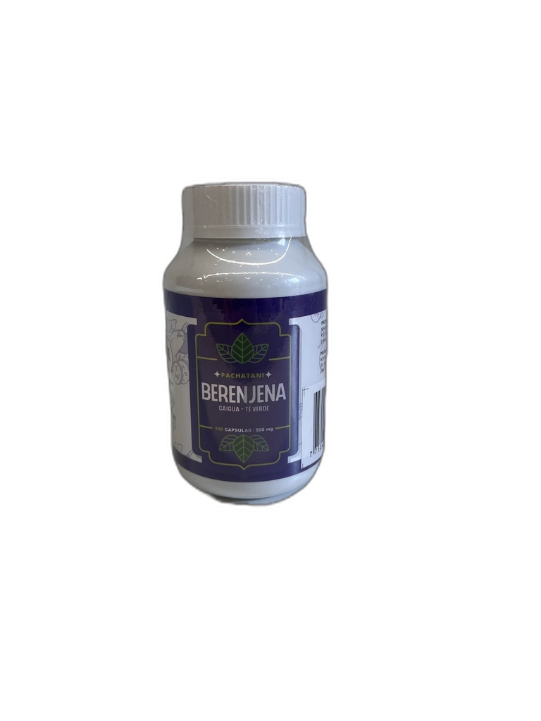 Pachatani Berenjena Capsulas 100 und