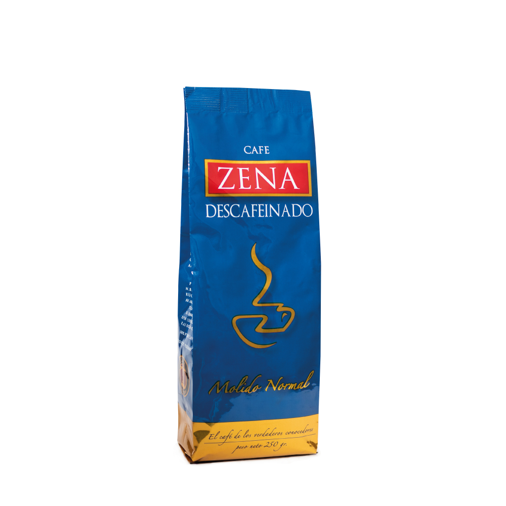 Café Zena Descafeinado Molido Normal 250gr