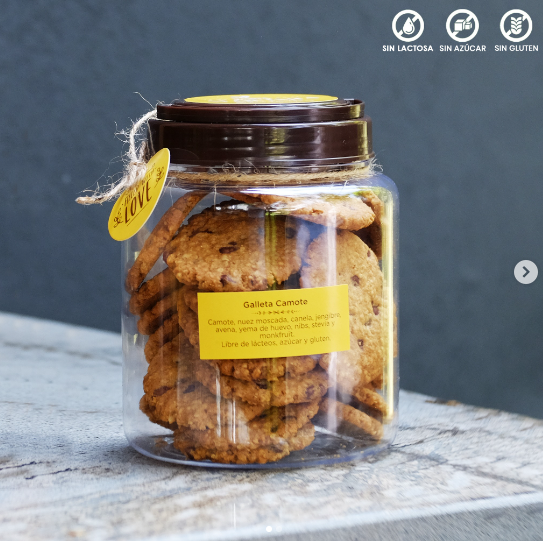 Barra Alquimia Pomo de Galletas Camote 28und