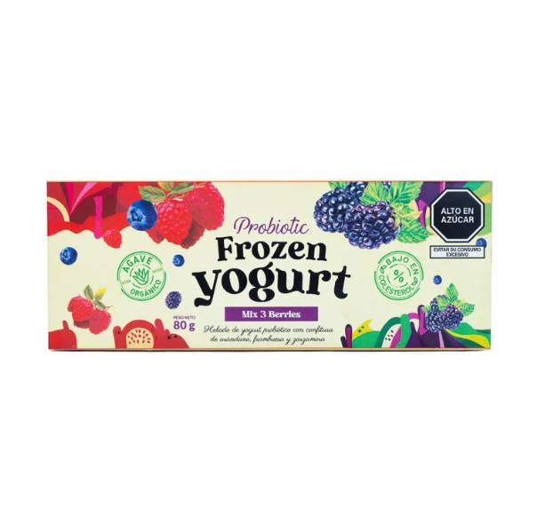 Berries Del Peru Helado Paleta Mix Berries 80 gr