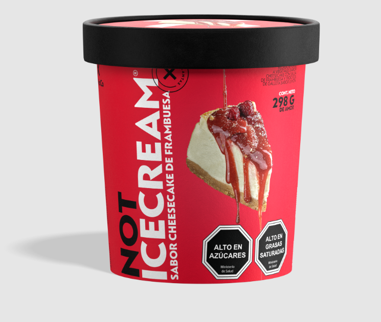 NotCo Ice Cream Cheesecake Frambuesa 298 gr