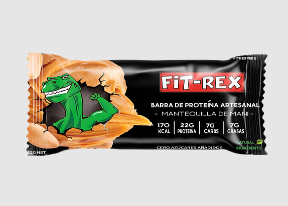 Fitrex Barra De Proteina Mani 52gr