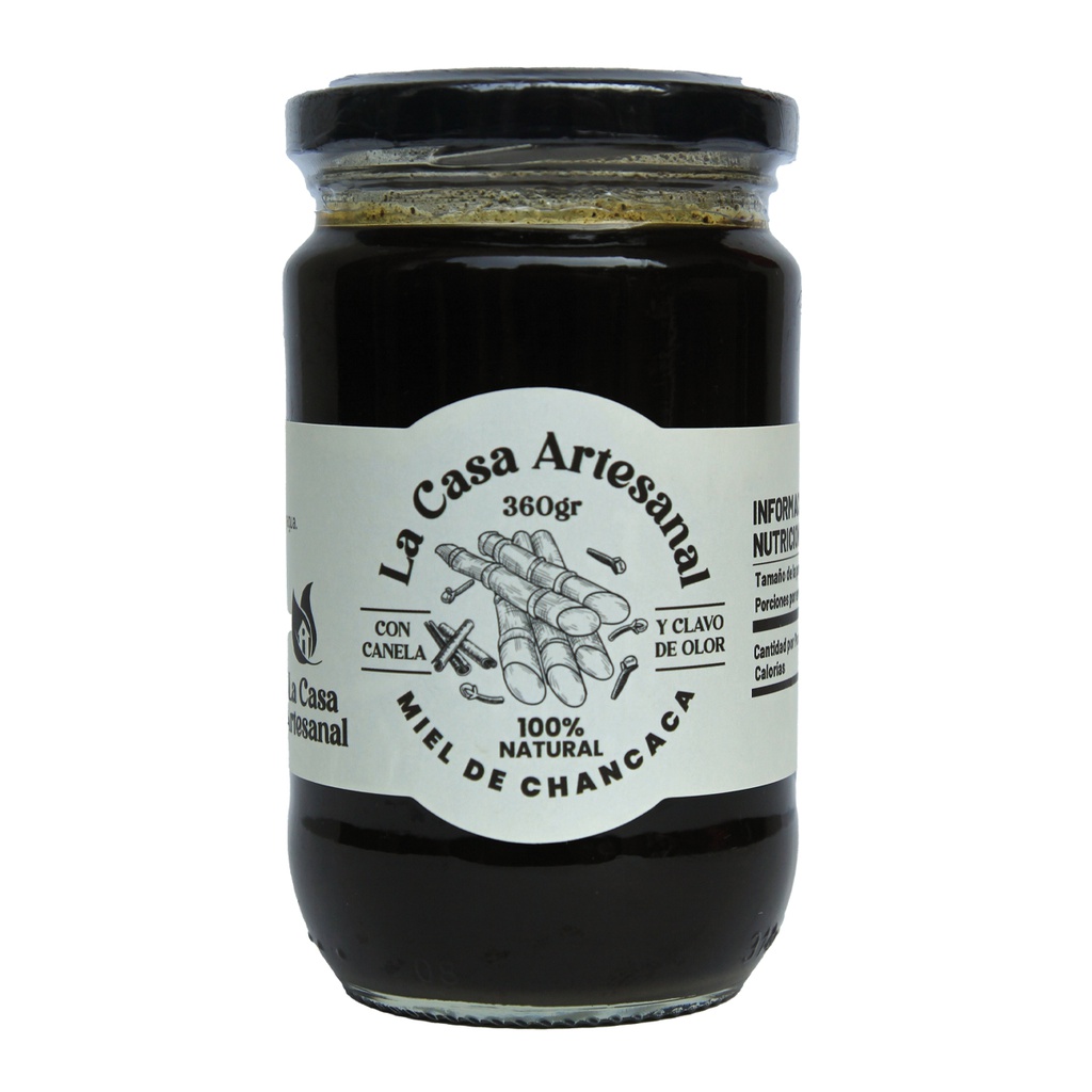 La Casa Artesanal Miel De Chancaca 360 Gr