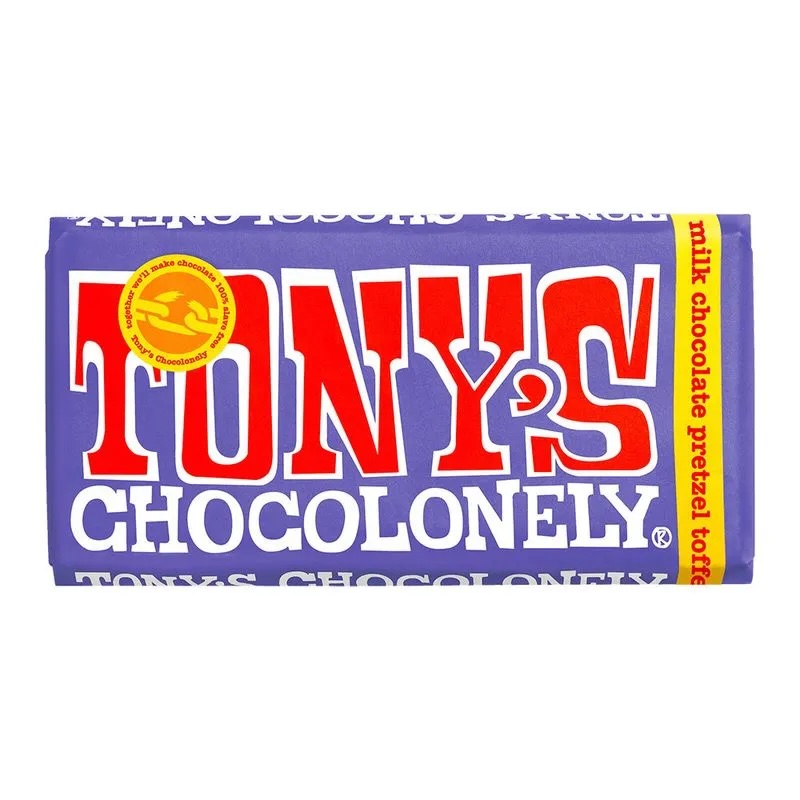 Tony's Chocolonely Pretzel & Toffee 180 gr