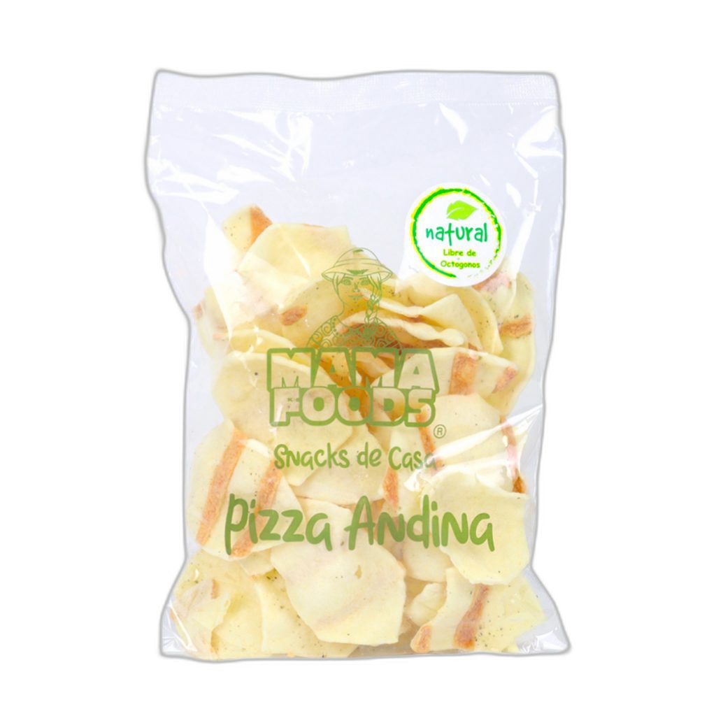 Mama Foods Yuca Chips Pizza 100 gr