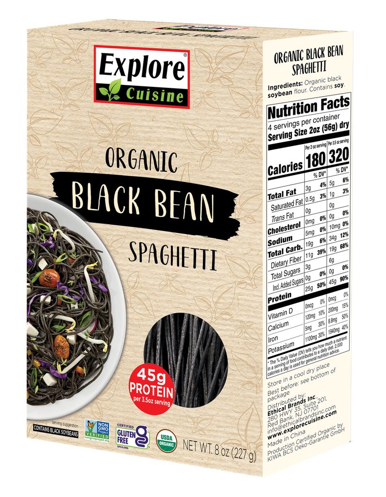 Explore Cuisine Black Bean Spaghetti 227 gr