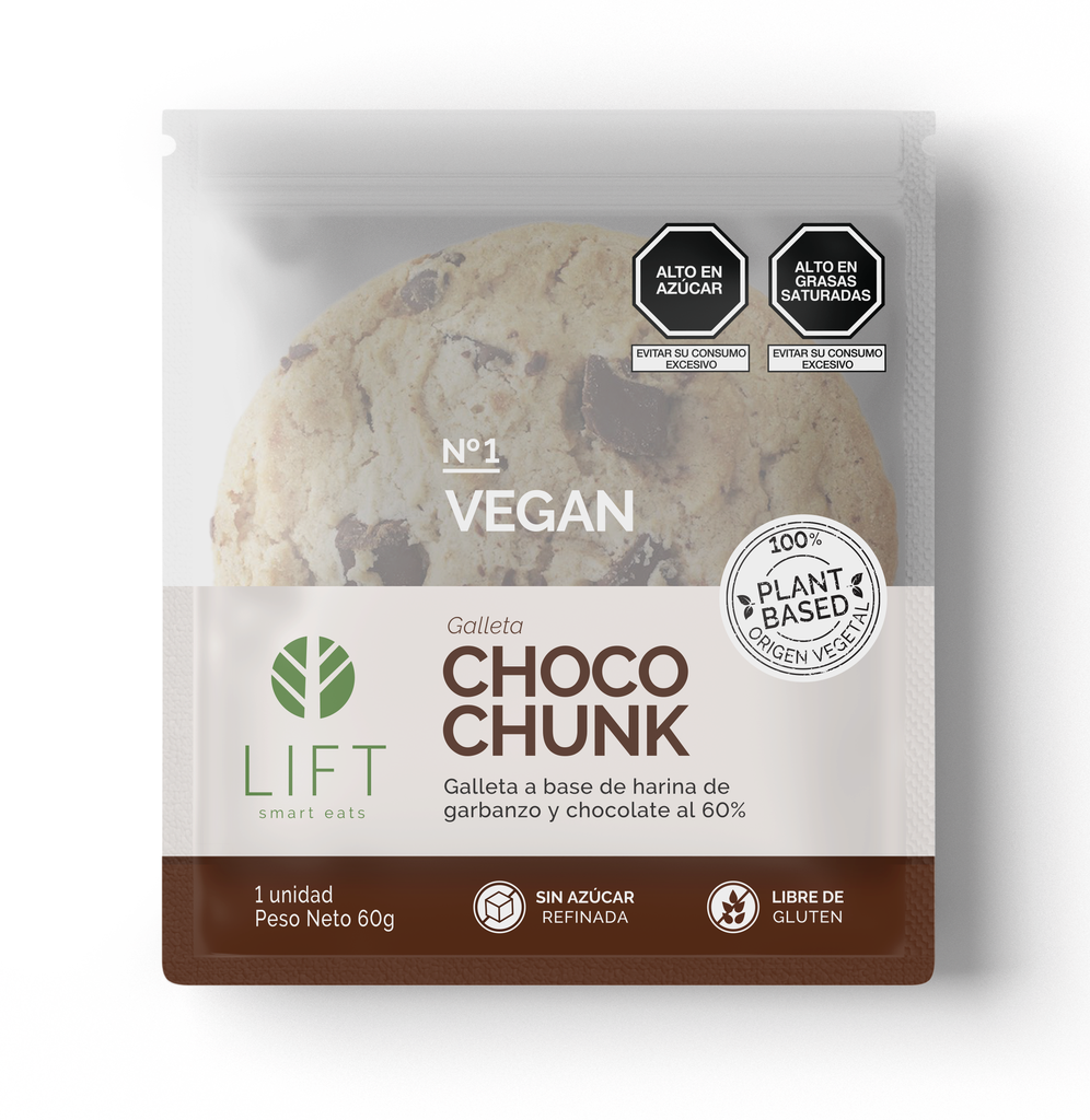 Lift Galleta Choco Chunk 60 gr