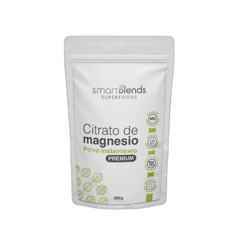 Smart Blends Citrato de Magnesio Premium 200 gr