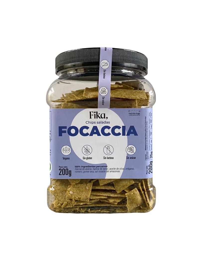 Fika Chips Focaccia 250 gr