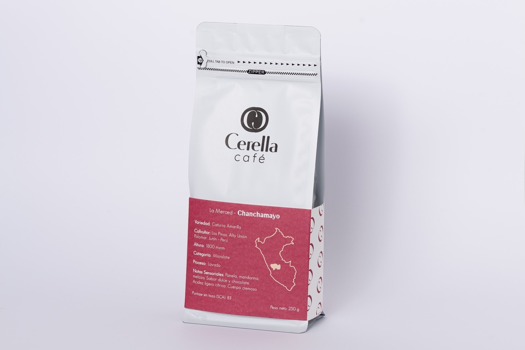 Cerella Café especialidad Chanchamayo 250gr