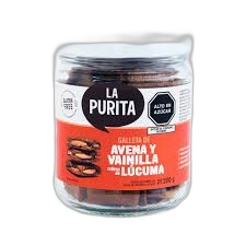 La Purita Galletas Vainilla & Lucuma 200 gr