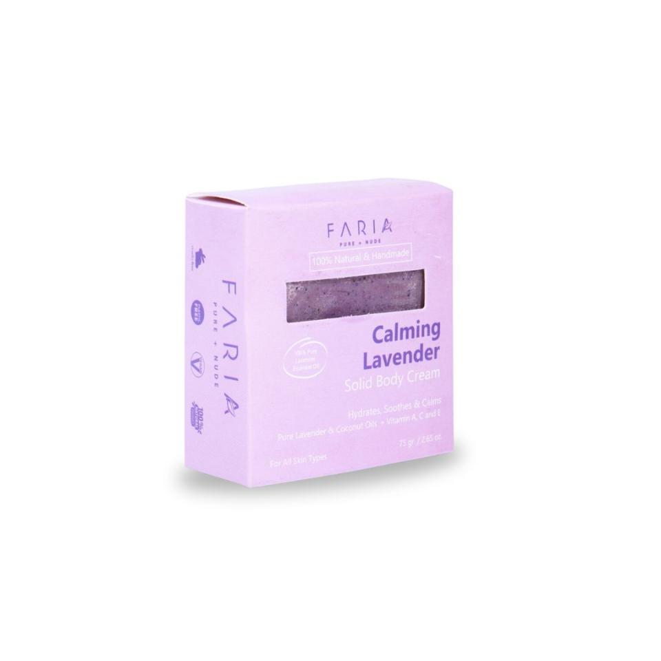 Faria Crema Solida Calming Lavender 75 gr