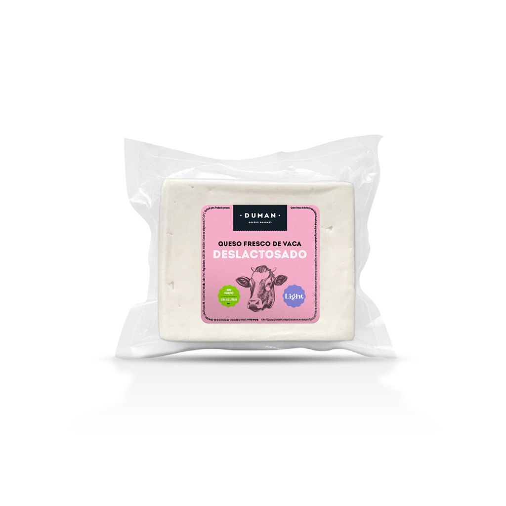Duman Queso Fresco Vaca Deslactosado 250 gr
