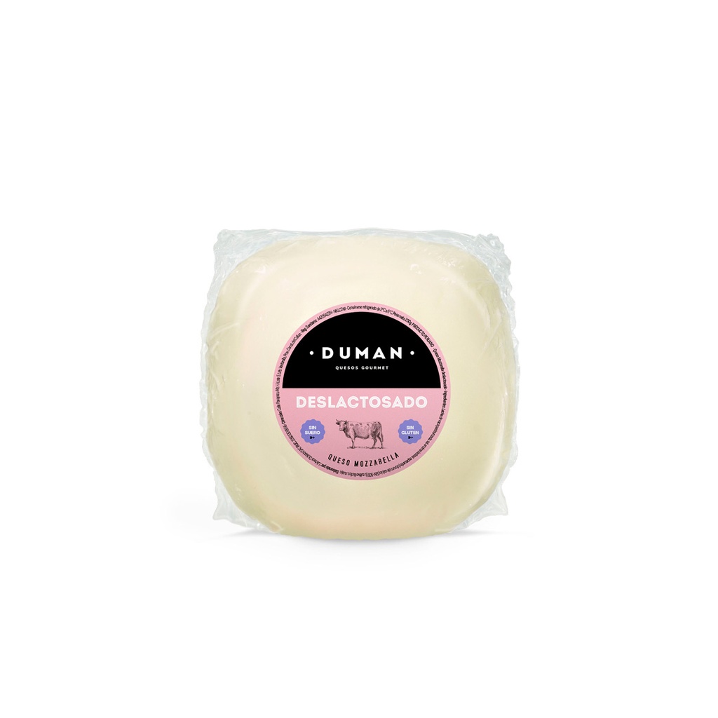 Duman Queso Mozzarella Deslactosado Bola 200 gr