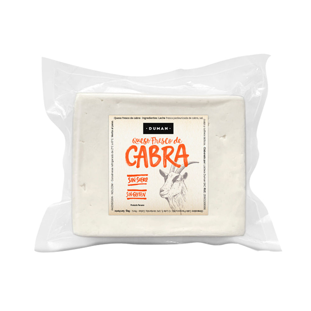 Duman Queso Fresco Cabra X Und 250 gr