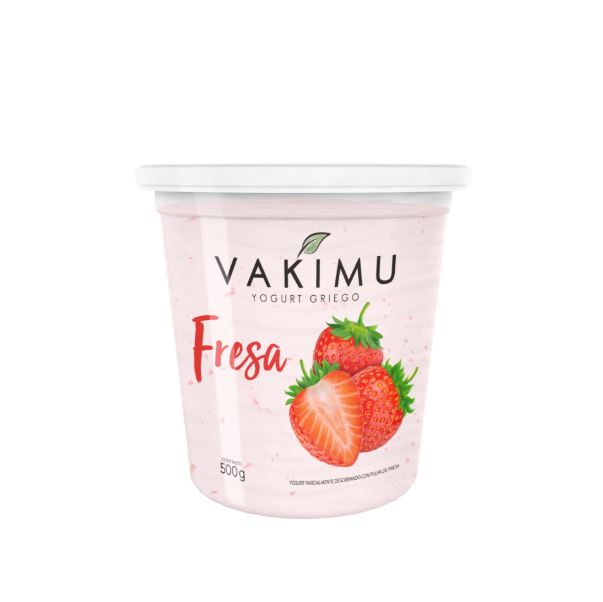 Vakimu Yogurt Griego Fresa 500 gr