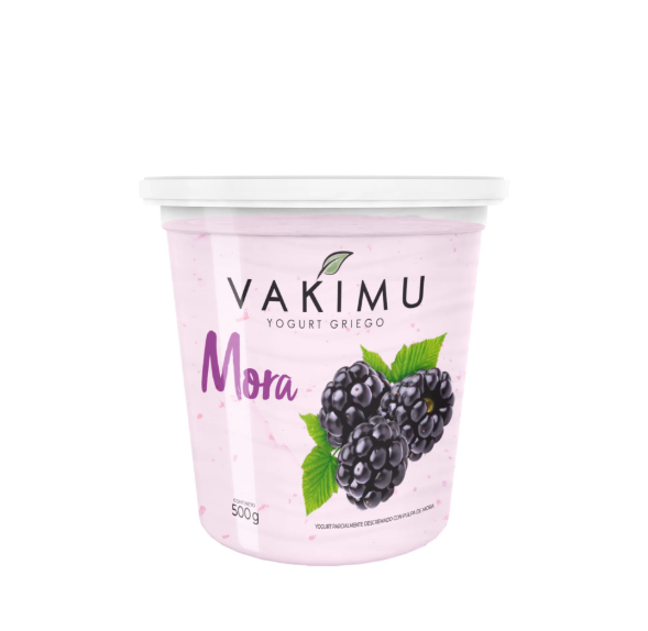 Vakimu Yogurt Griego Mora 500 gr