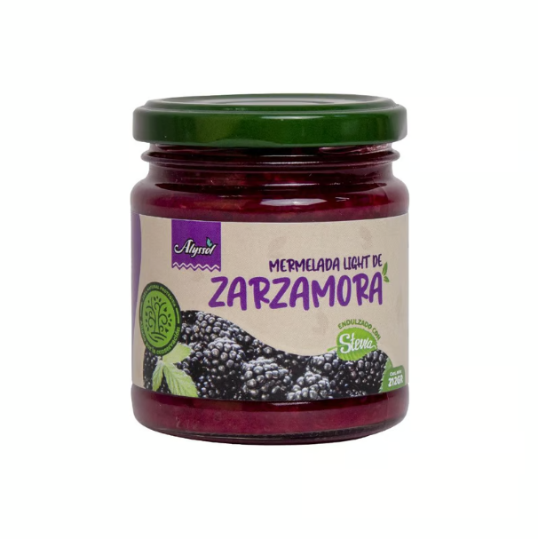 Alyssol Mermelada Diet Zarzamora 212 gr
