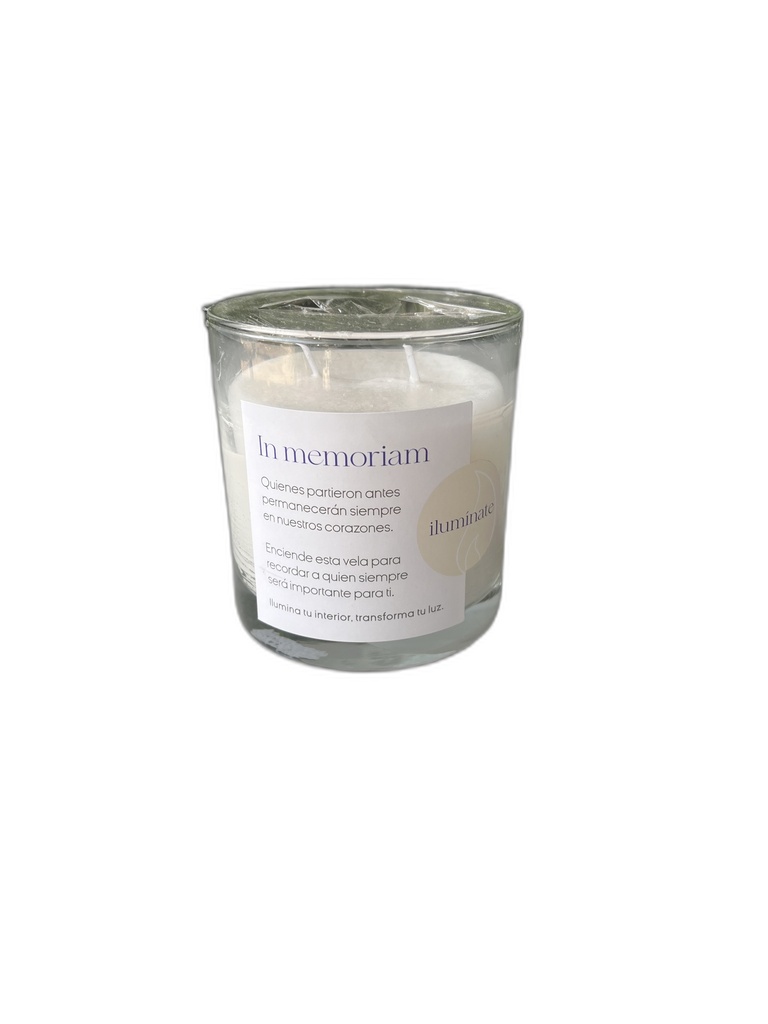 Illuminé Vela In Memorian Pequeña Lemon Verbena