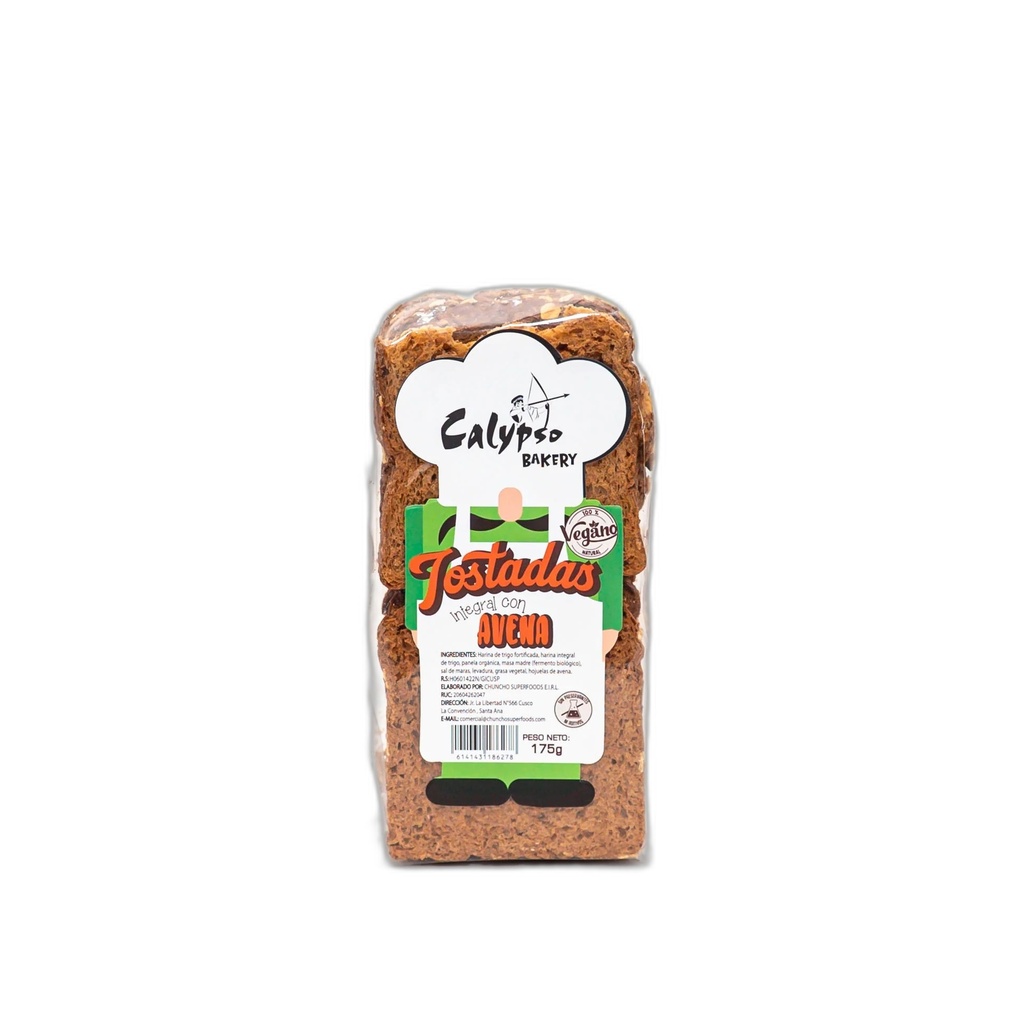 Chuncho Tostadas Integrales Avena 175 gr