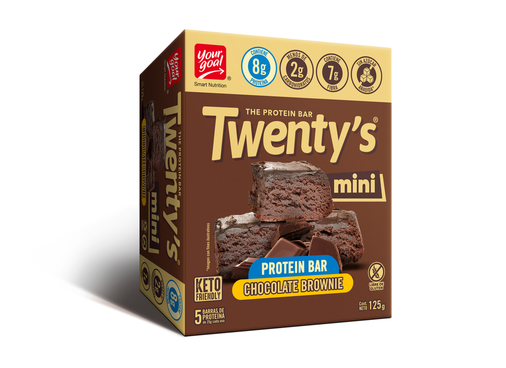 Your Goal Mini Twenty's Chocolate Brownie 5 Und
