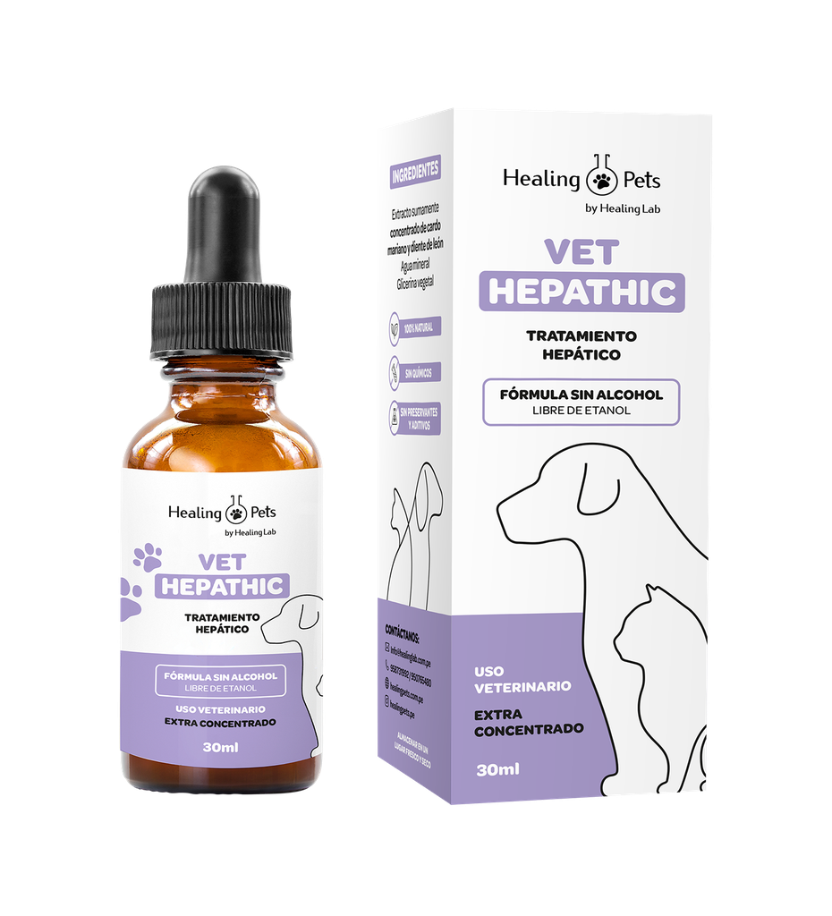 Healing Lab Vet Hepathic 30 ml