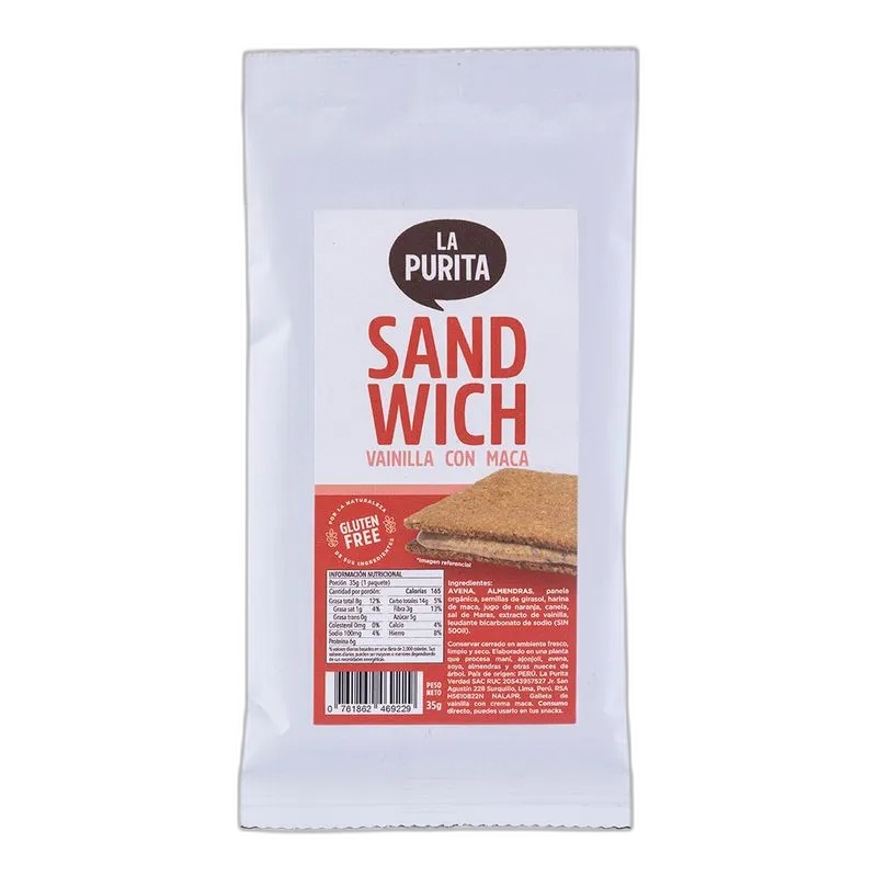 La Purita Galleton Vainilla & Maca 35 gr
