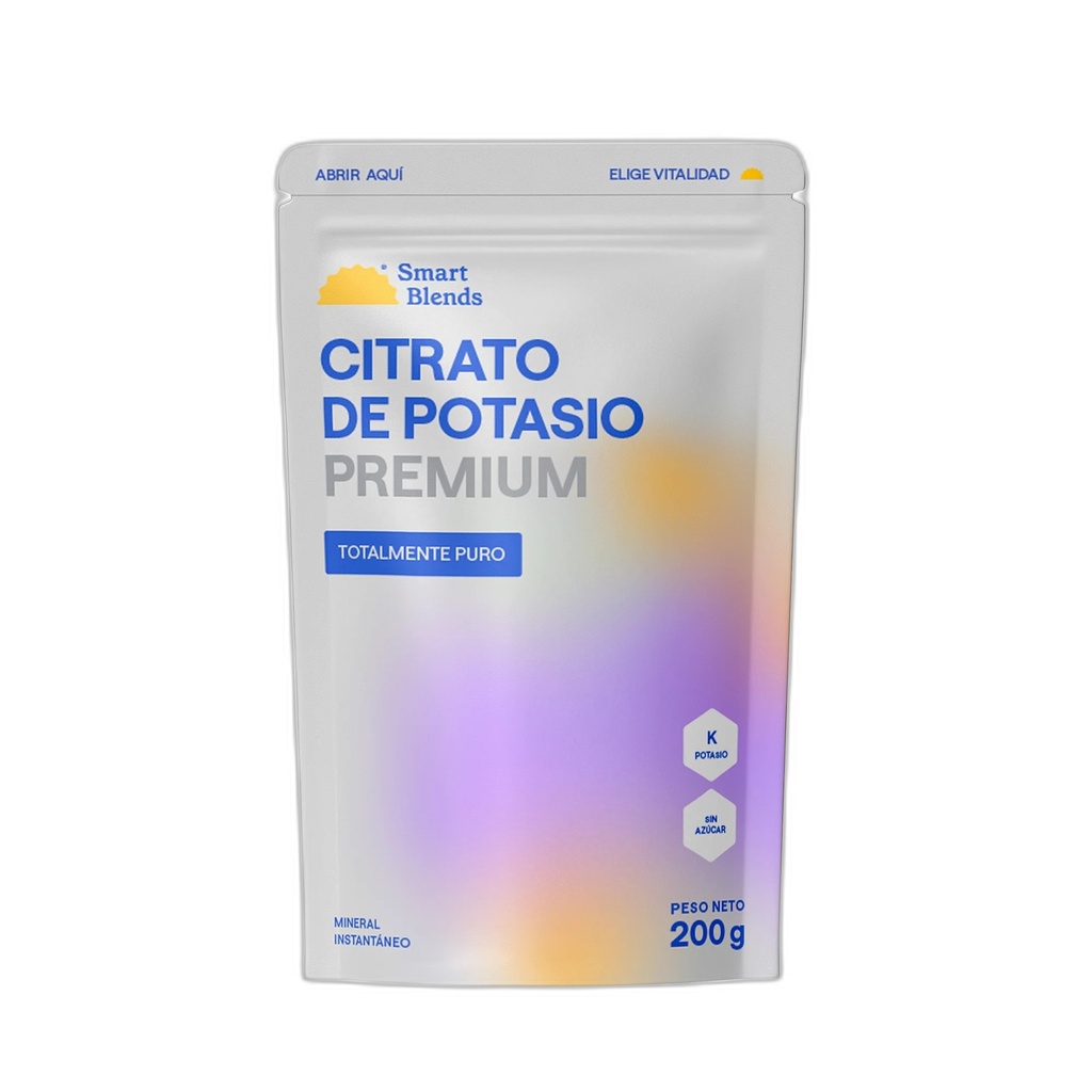 Smart Blends Citrato de Potasio Premium 200 gr