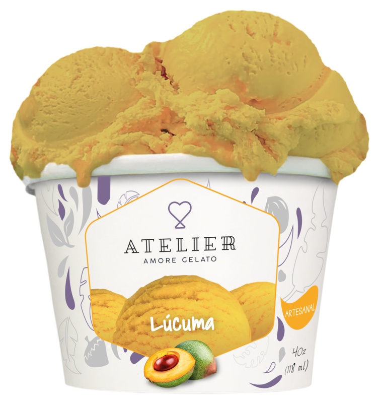 Atelier Gelato Artesanal Lucuma 118 ml