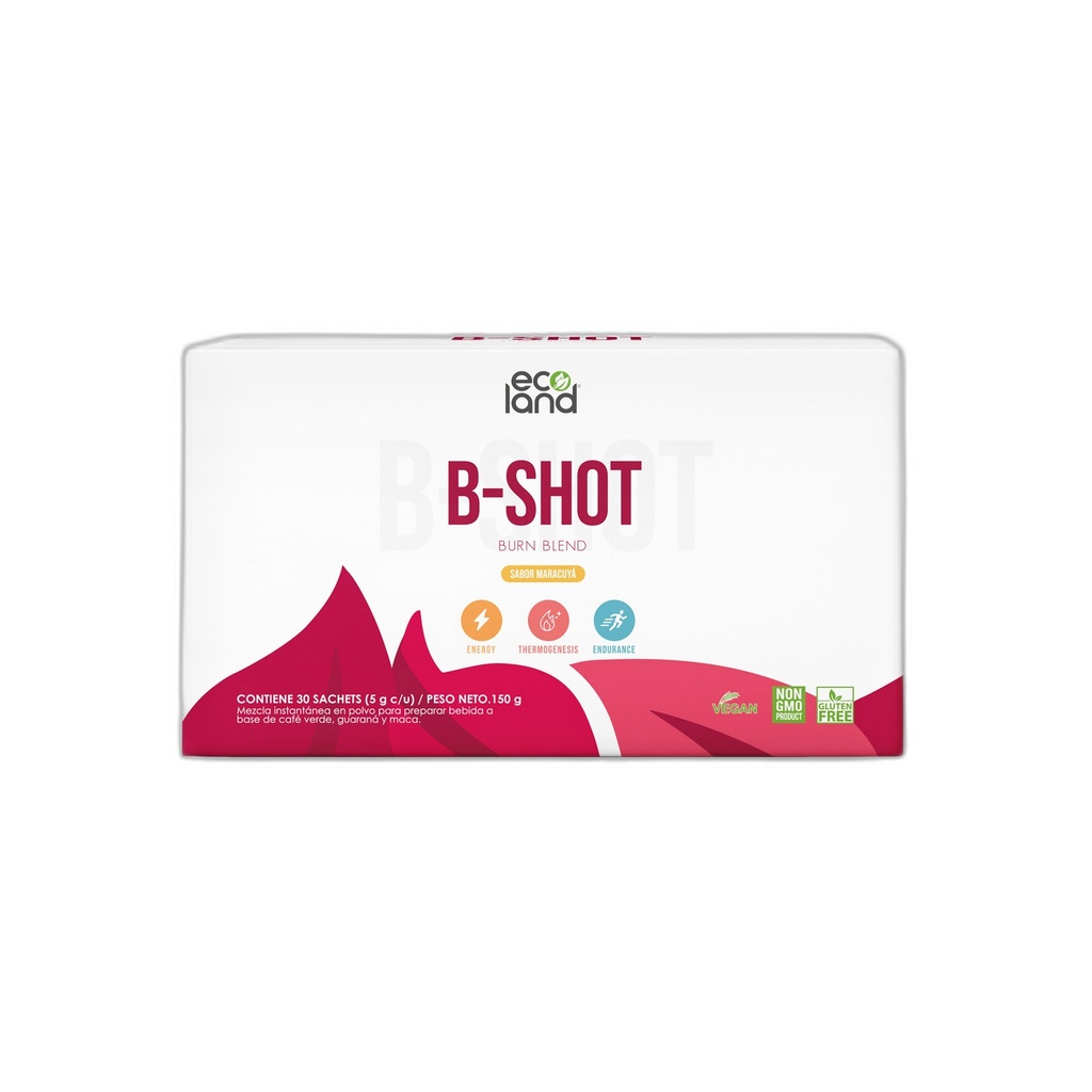 Ecoland B-Shot Maracuya Caja 30 Sachets