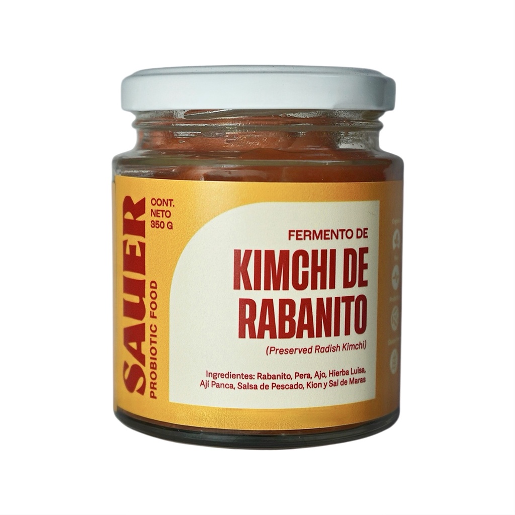 Sauer Kimchi De Rabanitos Y Pera 250gr