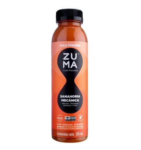 Zuma Jugo Sanahoria Mecanica 355 ml