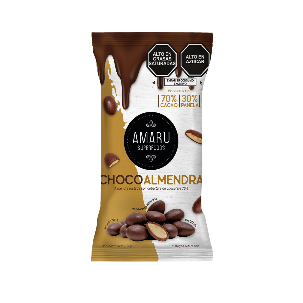 Amaru Chocoalmendras 35 gr