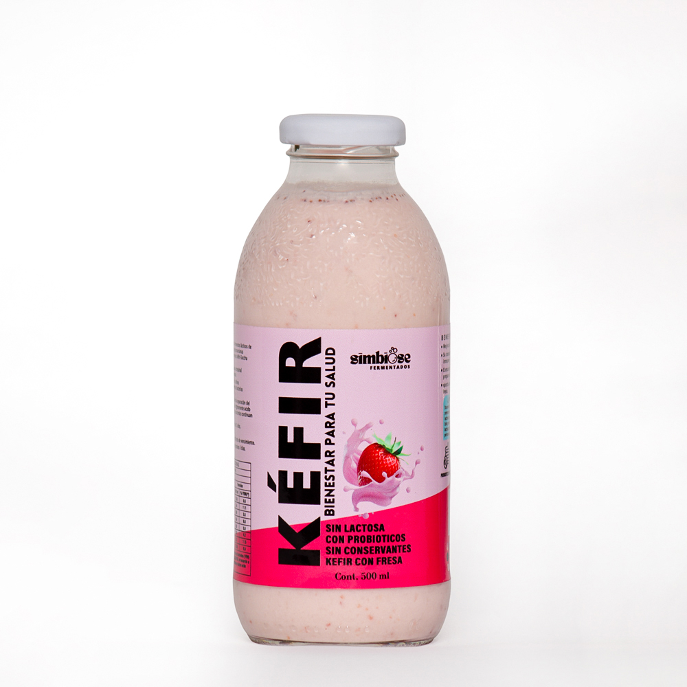 Simbiose Kefir de Fresa 500 ml