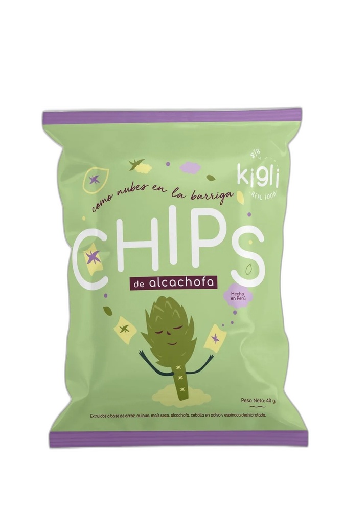 Kigli Chips Alcachofa 40 gr