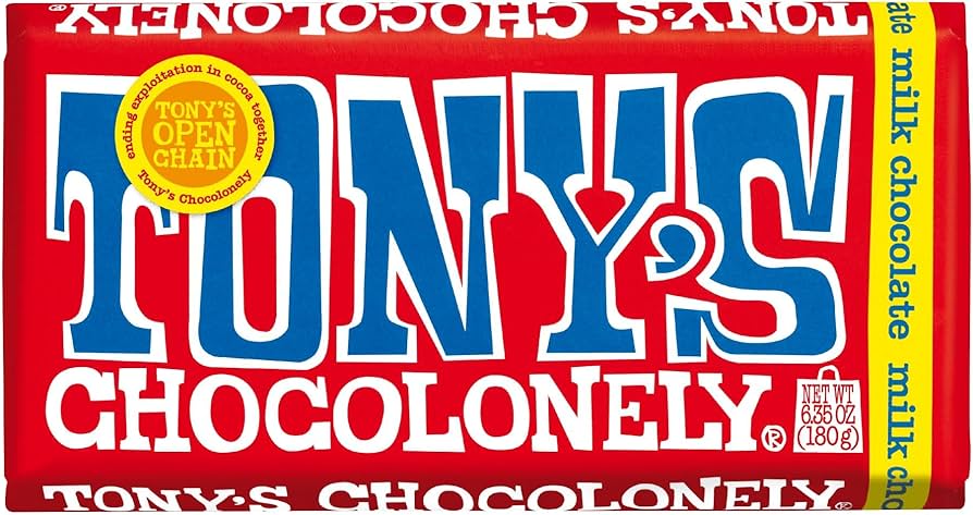 Tony's Chocolonely Milk Chocolate 180gr
