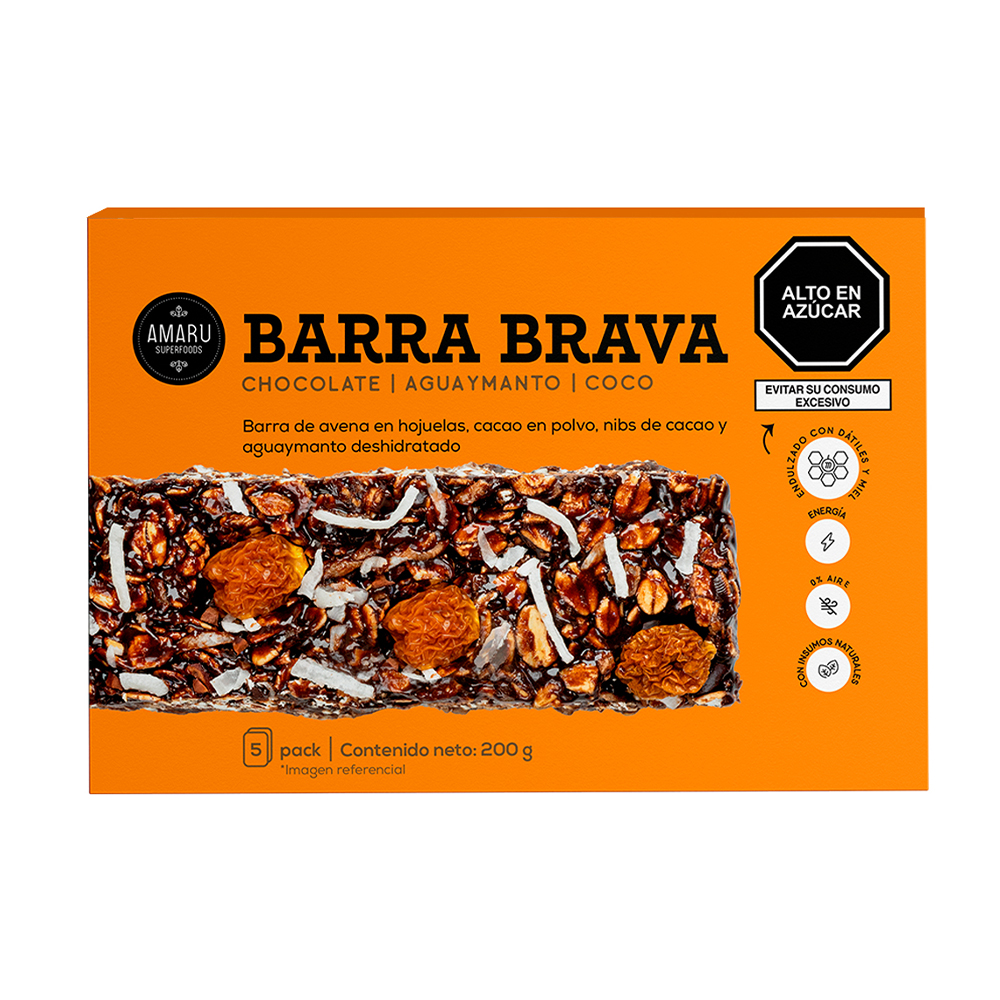 Amaru Barra Aguaymanto & Coco 5 Und