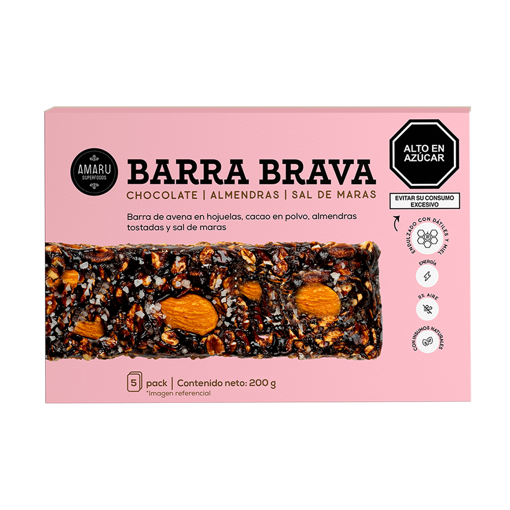 Amaru Barra Almendras & Sal de Maras 5 Und
