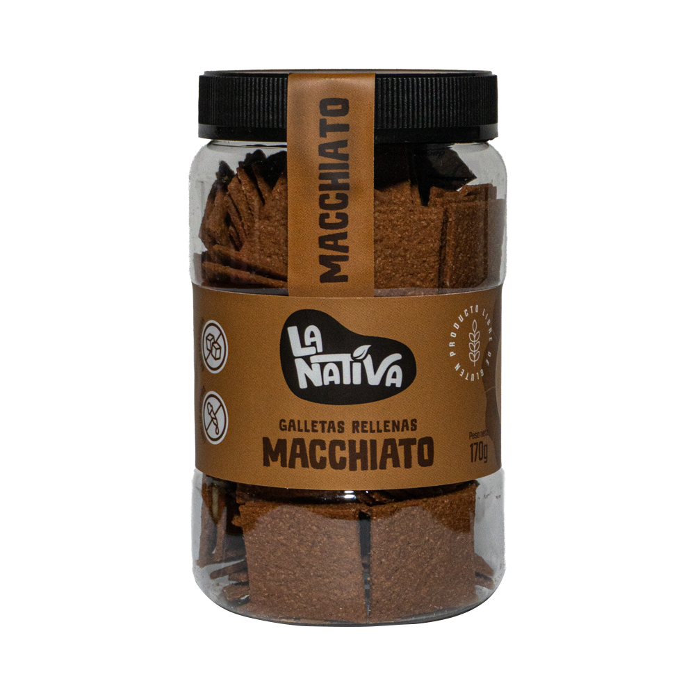 La Nativa Galletas Caramel Macchiato 170 gr
