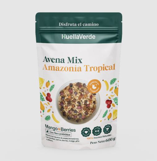 Huella Verde Avena Mix Amazonia Tropical 600 gr