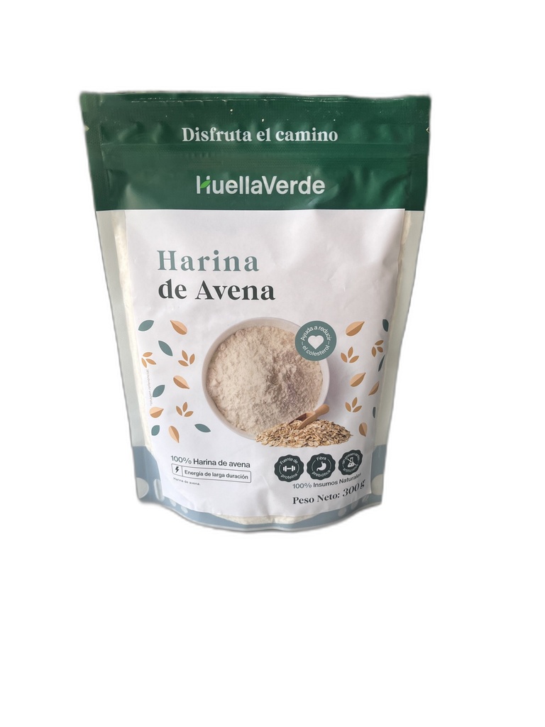 Huella Verde Harina Avena 300 gr