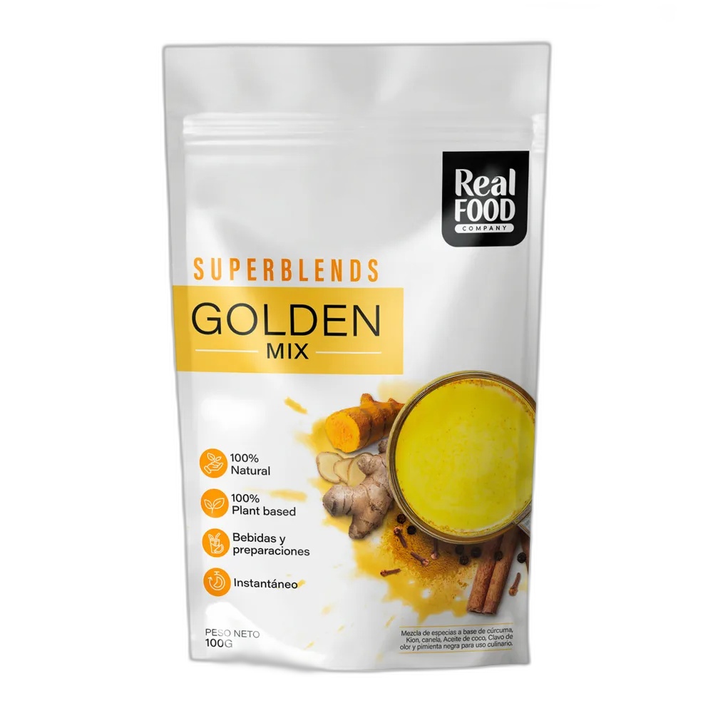Real Food Mezcla Golden Mix 100 gr