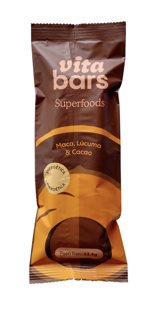 Vita Bars Maca Lucuma & Cacao 63.4 gr