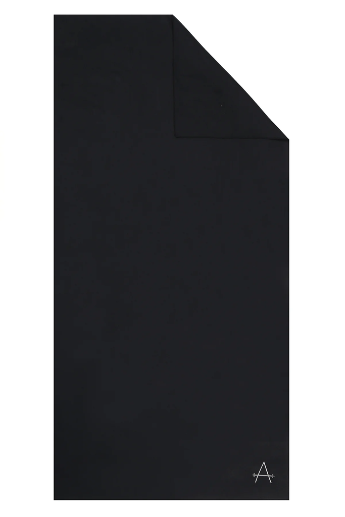 Afit Toalla Microfibra Negra