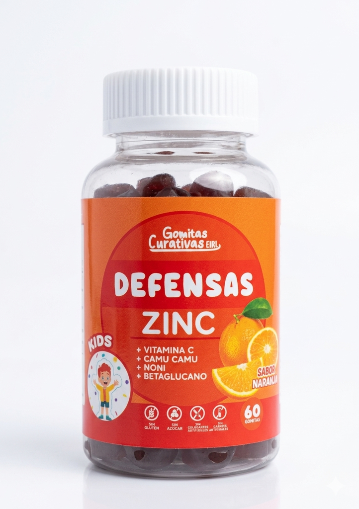 Gomitas Curativas Defensas Kids 60 und